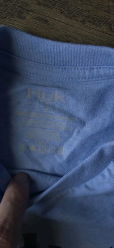 Huk Fishing T Shirt Mens Size S Blue Nwt - Imagen 2 de 2