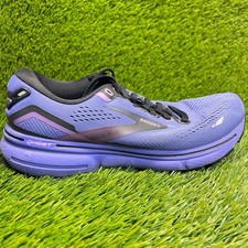 Brooks Ghost 15 Womens Size 7 Purple Black Pink Athletic Running Shoes Sneakers