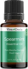 Viva Doria Pure Spearmint Essential Oil, Food Grade, 0.5 Fl oz