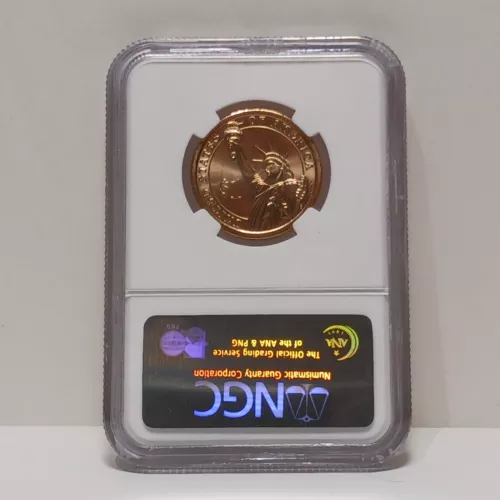 2007 D NGC Brilliant Uncirclated Thomas Jefferson 3rd President $1.00 Coin