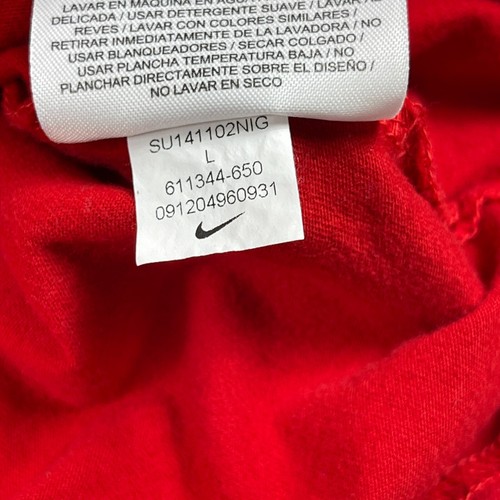 Nike Shirt Mens Large Red King Is King Lebron James LBJ South Beach Miami FL - Picture 6 of 13
