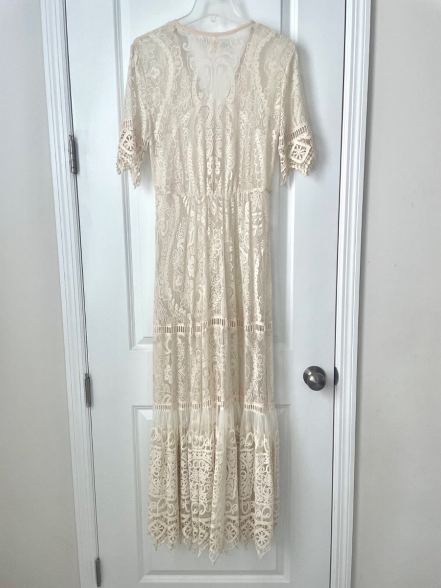 Spell & the Gypsy Collective Rhiannon Maxi Dress Size Medium Color