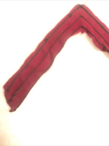 US Army Sargent Chevron single rank uniform patch Orig Indian Wars Custer Era - Picture 8 of 24
