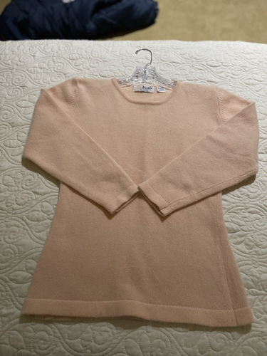 Suéter Pringle of Scotland Mujer Talla Pequeña Lana de Cordero Angora Pastel Pullover - Imagen 14 de 19