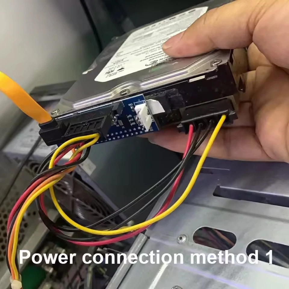 Adaptateur IDE vers SATA pour disque CD HDD 3.5" - Photo 2/4