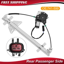 Rear Right Side Power Window Regulator w/ Motor For 1998-03 Durango 00-04 Dakota