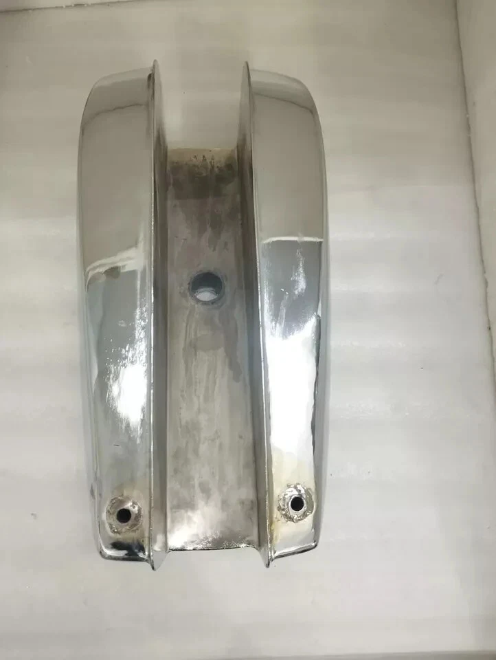 BSA A65 THUNDERBOLT LIGHTNING ALUMINIO PULIDO GAS TANQUE GASOLINA MODELO AÑOS 70 | Ajuste Foto 3 de 4