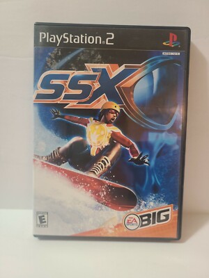 SSX 1 (PlayStation PS2 Video Game) Complete Black Label With Reg