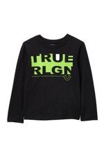 True Religion Knock Out Long Sleeve Shirt Toddler  Little Boys 