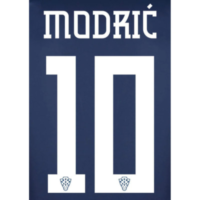 Luka Modrić #10 Croatia 2022 Away (OFFICIAL NAME KIT)