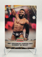 2019 WWE SummerSlam Leadup Roster #55 Cruiserweight Champ Alexander def Kalisto