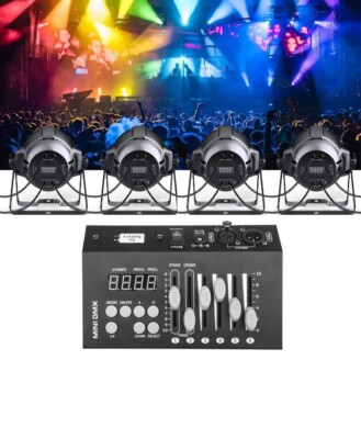 Mini DMX512 Controller | Lichtmischpult 54 Channels | programmierbar