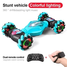 Hand Gesture Sensing Remote Control Off-Road 4WD RC Stunt Car for Kids (Ages 8+)