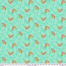 Fat Quarter Free Spirit Tula Pink "Full Moon Forest II" Sofishticated Enchanted