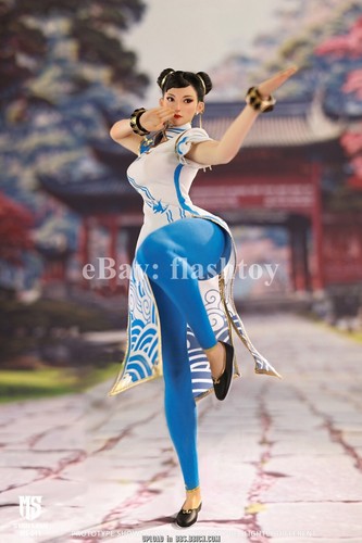 STAR MAN MS-011 1/6 Female Fighter ChunLi 12" Collectible Action Figure Model - Picture 9 of 20