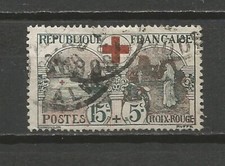 France 1918 Y&T 156 Croix-Rouge