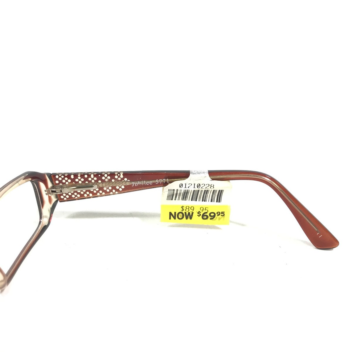 Jubilee 5771 BROWN Eyeglasses Frames Tortoise Rectangular 