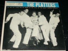 PLATTERS i'll get by / part 2  r b  7" EP mercury 1-3344