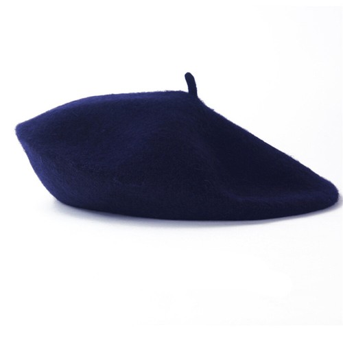 Beret Hats Women Girls French Hat Solid Fashion Autumn Winter Flat Felt Berets - Picture 15 of 32