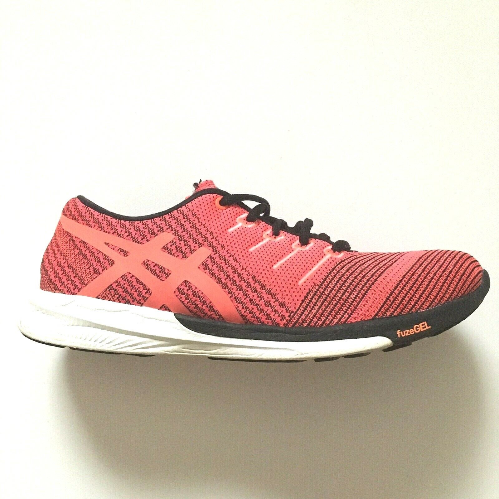 Asics fuzeGEL Women\u0026#039;s Running Shoes Size 8.5 Red Athletic Lace Up  Sneakers | eBay