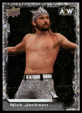 2022 Upper Deck AEW Pyro #56 Nick Jackson Wrestling card