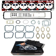 Revive Kit # 2 w/ DK Studs & Upper Gasket Set- Fits 89-98 5.9L 12V Cummins