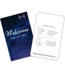 Hotel - Motel RFID Key Card(Pack of 20 Hotel RFID Key Cards) Compatible with SAF