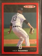 2019 Topps Total #386A Nick Ramirez Detroit Tigers 04/10