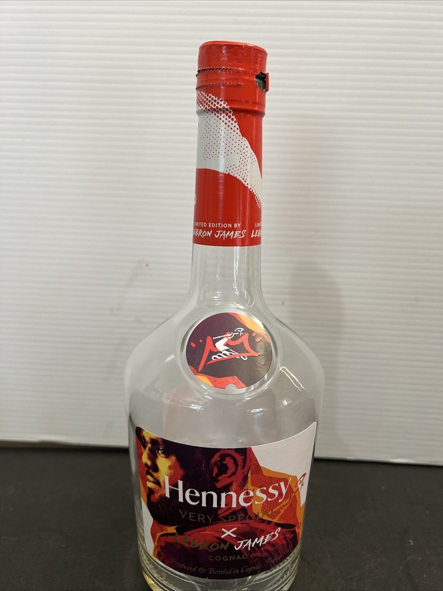 Hennessy x LeBron James Limited Edition Bottle ONLY Empty NBA