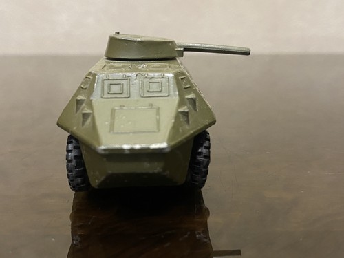 Vintage Soviet Army Military Tank BTR-60 WW2 Metal Tank Toy, 1980s - Picture 10 of 18