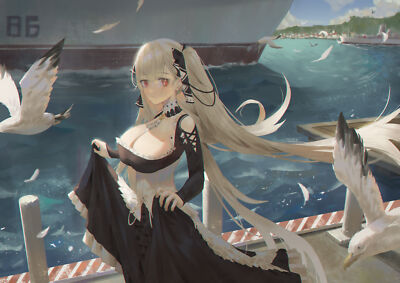 Anime girls digital art artwork 2d portrait formidable Play Gaming Mat Desk