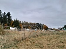 Rundbogenhalle Lagerzelt Leichtbauhalle Industriezelt ganzjährig 2300N PVC