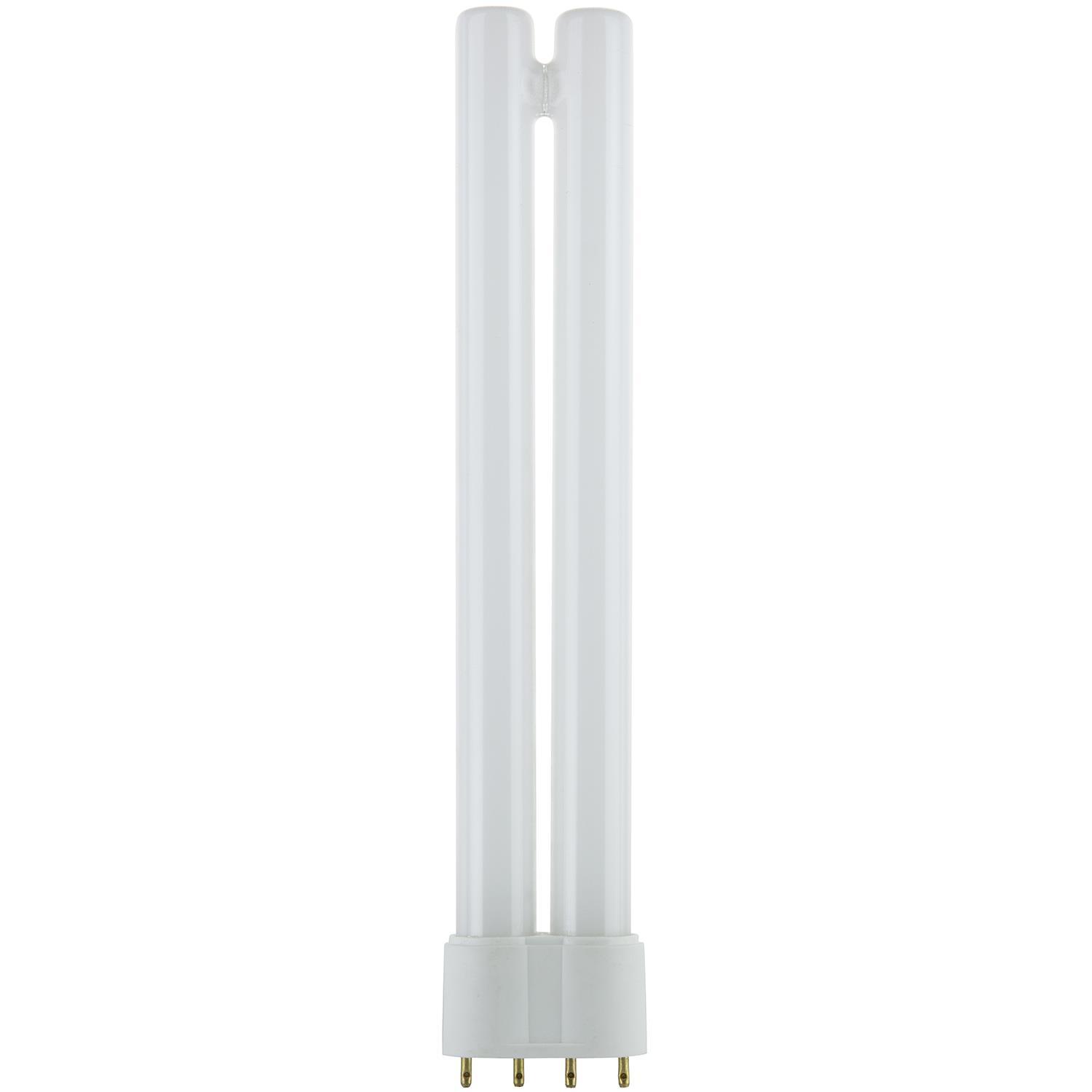 Sunlite 18 W FT 4Pin Twin Tube 2G11 Plugin 3500K Neutral Whi