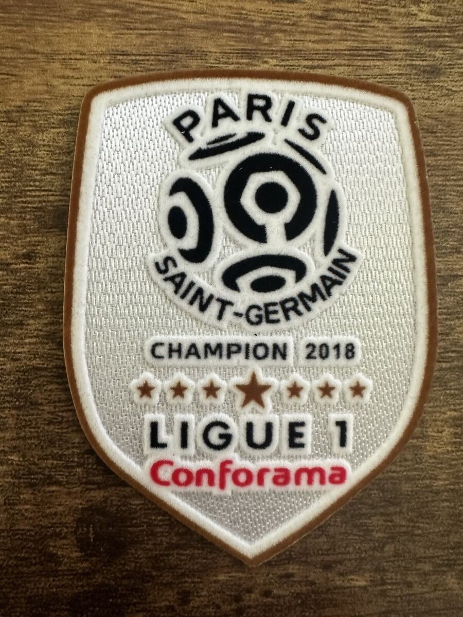 Ligue 1 PSG Champion 2018 Winner Patch