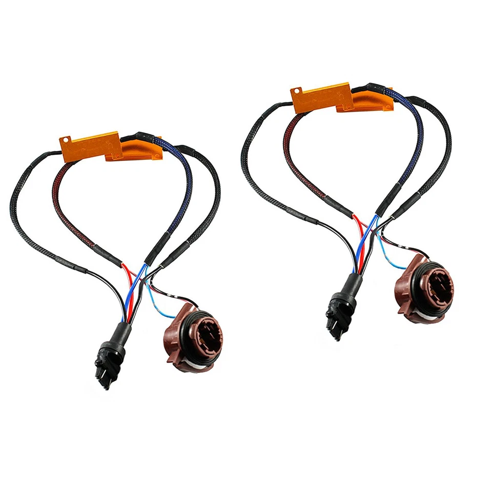 Resistencia 3157 50W para intermitente de luz de señal de giro LED código de error hiper intermitente Foto 4 de 4