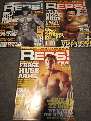 Reps! Magazine Lot 3 Magazines Issue # 5,7,12