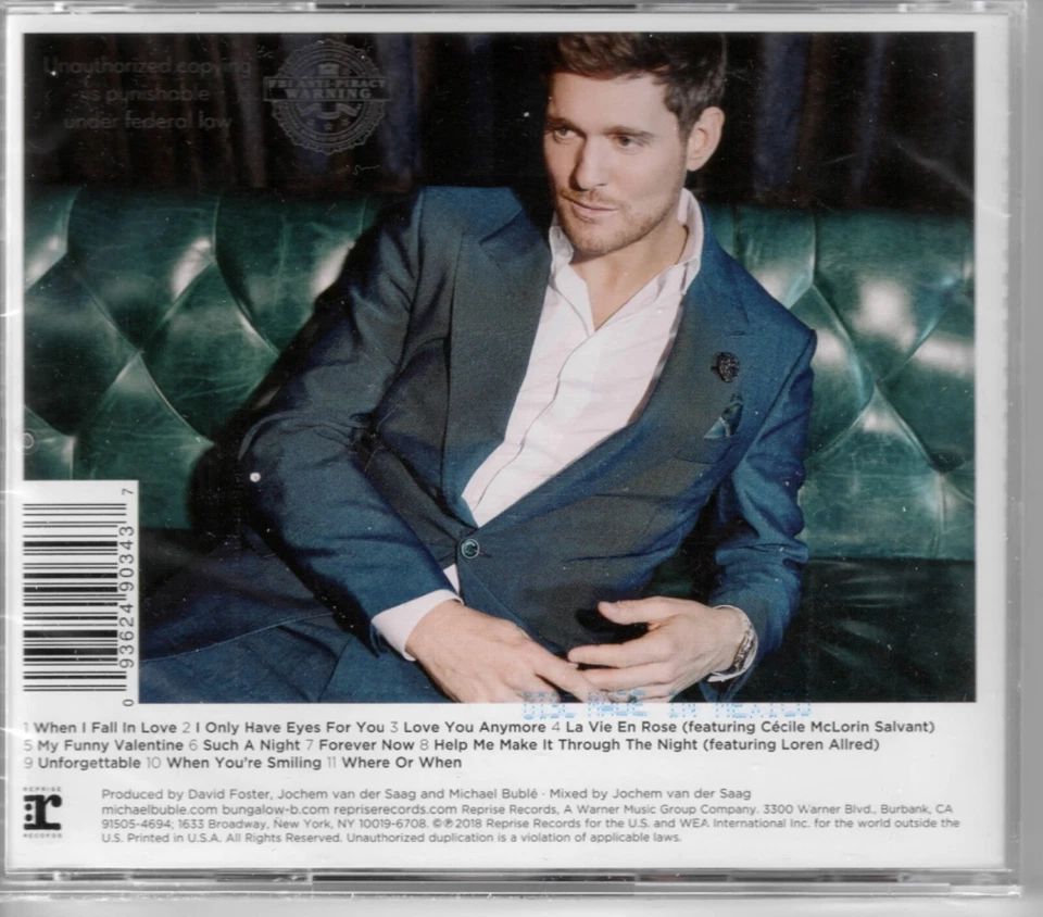 Michael Bublé ‎– LOVE ❤️ - CD NEU & Originalverpackt - Bild 2 von 2
