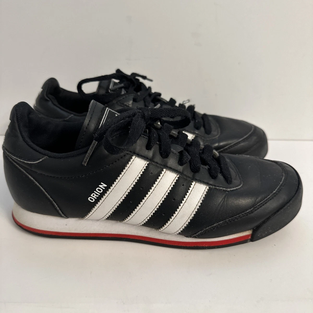 Adidas Orion Mens Athletic Skateboarding Shoes Size 7 Black White