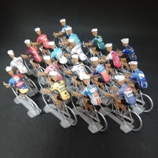 Année 2024 World Teams - 18 cyclistes miniatures Tour de france - Cycling figure