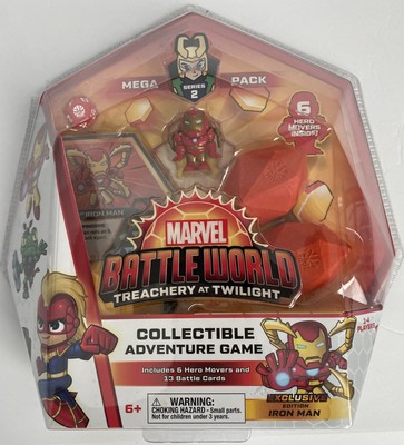 Marvel Battleworld S2 Mega Pack Mit Iron Man – Kooperatives Sammelkartenspiel Für 1–2 Spieler