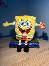 TY Beanie Babies Spongbob Plush Toy W/ tag Nickelodeon 2012 - Collectible