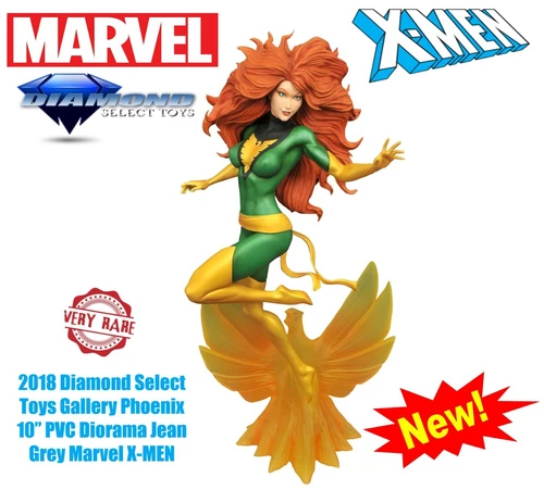 Diamond Select Toys Gallery Phoenix 2018 10"" PVC diorama Jean gris Marvel X-MEN