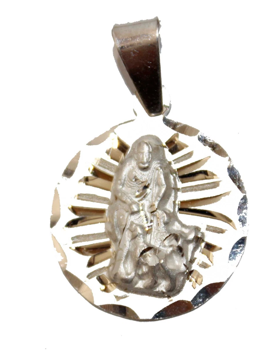 San Lazaro .925 Sterling Silver Pendant Charm Dije Babalu Aye Plata .925