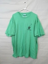 Port and Company Green Sunny Jim Rum Logo Vintage XL Graphic T-shirt 