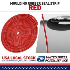 20 Feet Car Door Edge Trim Lock Guard Moulding Rubber Seal Strip Protector Decor