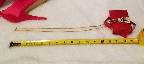 Bart Simpson 16" Gold Chain - 第 4/4 張圖片