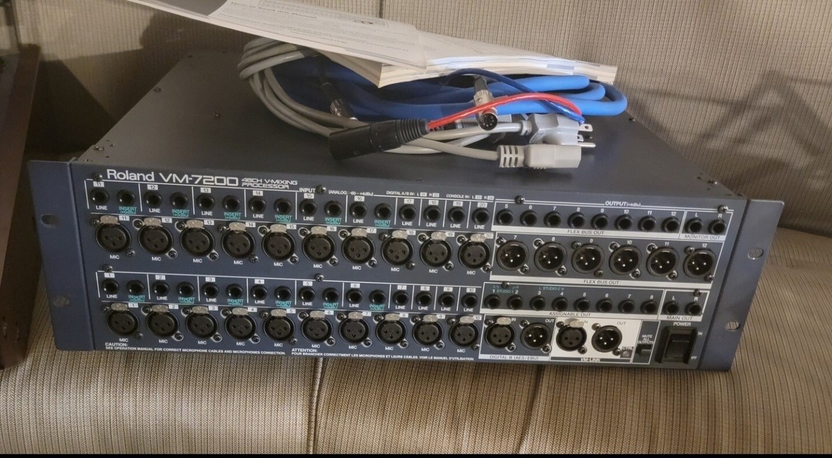 Roland V-Mixing Processor VM-7200 48-channel Mixer Digital | eBay