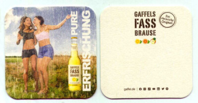 Beautiful beer mat gaff Kölsch keg shower H