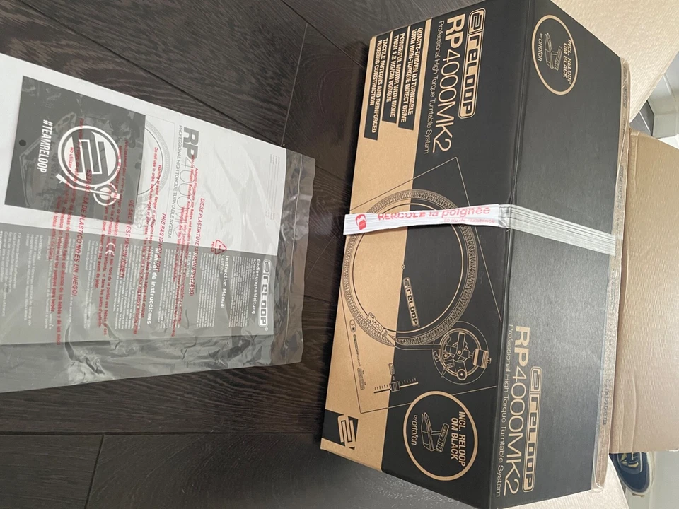 Reloop RP-2000 MK2 Platine DJ avec Entraînement Direct à Quartz - Noir... - Photo 2/4