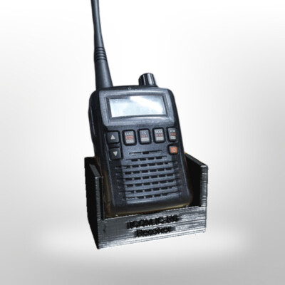 Desk Stand Holder Display for Icom IC-R6, IC-R2, R6 Handheld